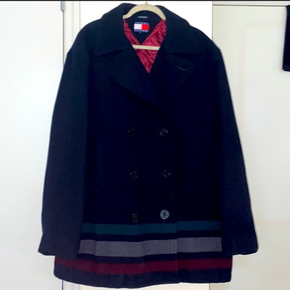 XL/XG vintage Tommy Hilfiger pea coat - Picture 1 of 1